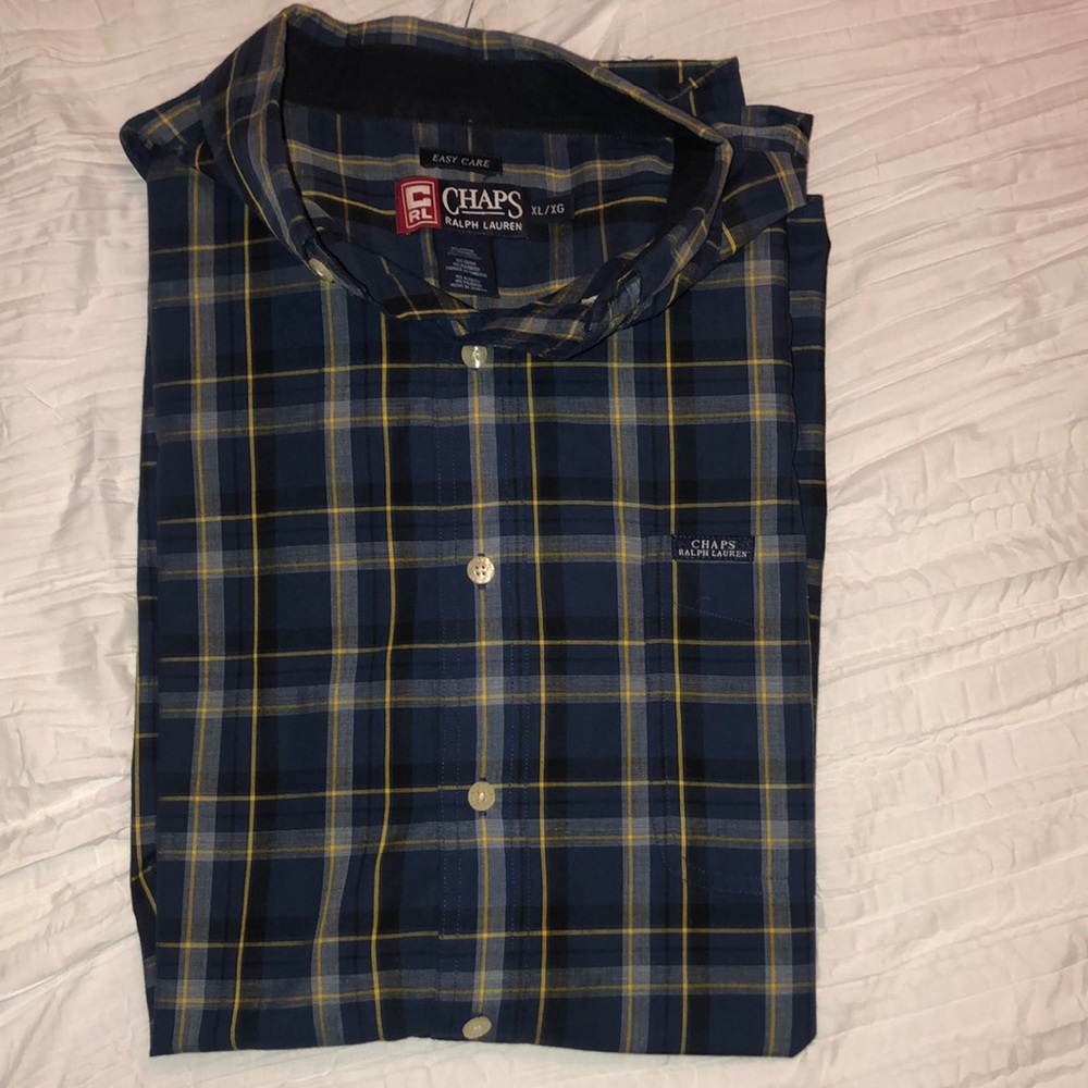 Chaps Ralph Lauren mens long sleeve button down xl
